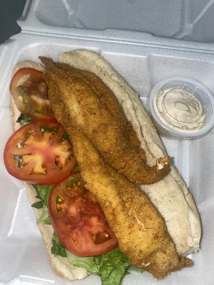 Cousins Cajun Market Catfish Poboy