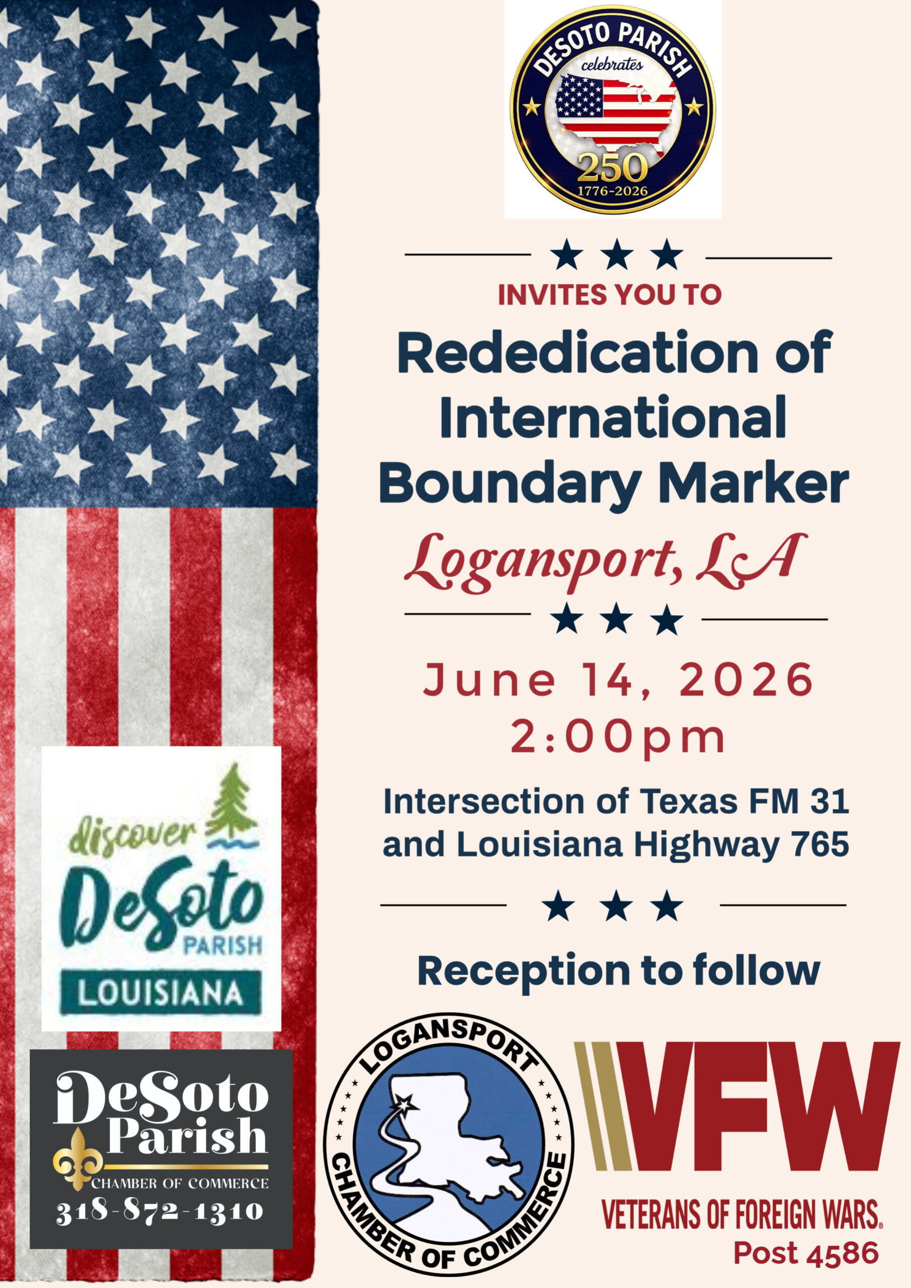 DeSoto Parish Celebrates America’s 250th Birthday