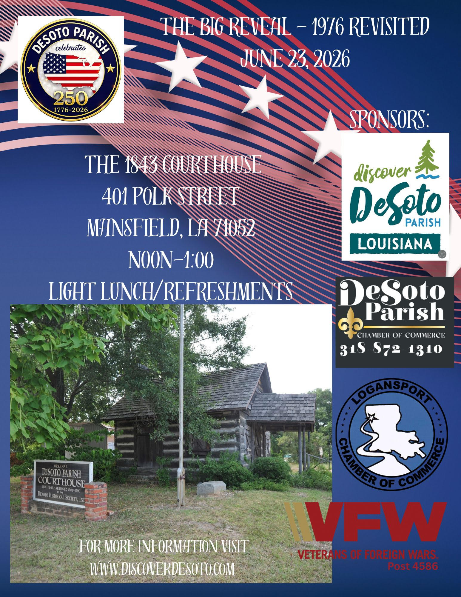 DeSoto Parish Celebrates America’s 250th Birthday